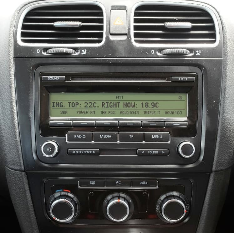 VW Golf-6 Radio-Installationskit