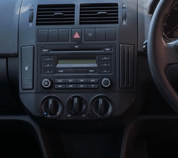 Head Unit Fascia Trim Plat For VW Golf Mk4/Polo Double Din - SBR Pro Sound