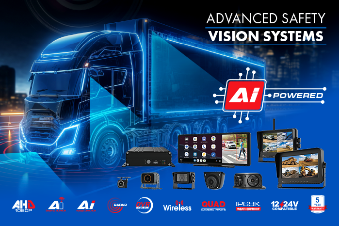 Featured item - Aerpro Advanced Safety Vision Systems Range