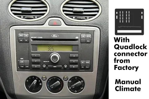2. Sanyo, Quadlock Plug, Manual Climate 
