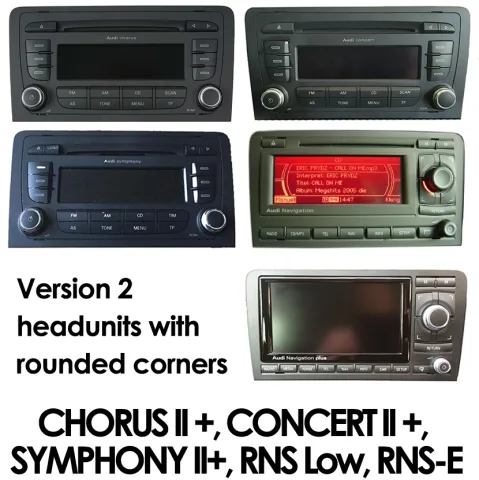 3: Double DIN, Quadlock, CANBUS