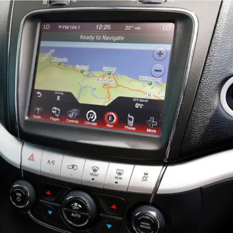 With 8.4" Factory Screen