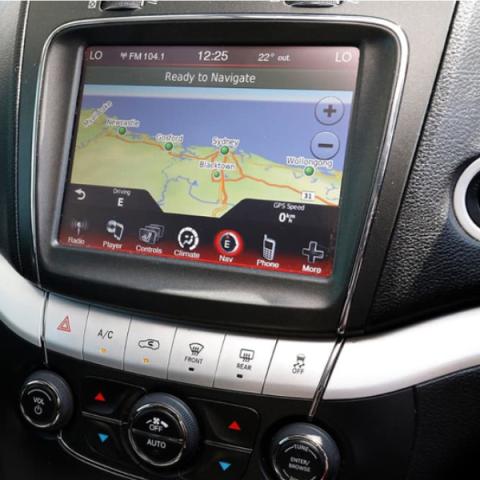 With 8.4" Factory Screen
