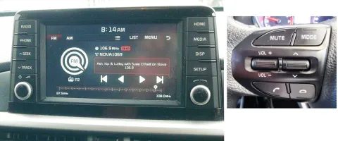 1.Mute Button on Steering Wheel 2018