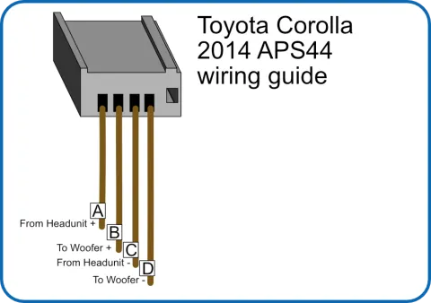 Toyota Corolla 2012-2015 Hatch dash