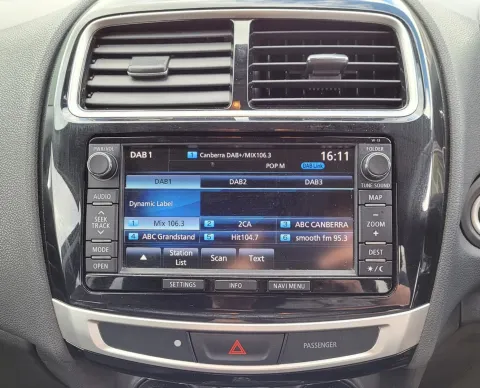 Mitsubishi ASX 2014-2016 XB dash