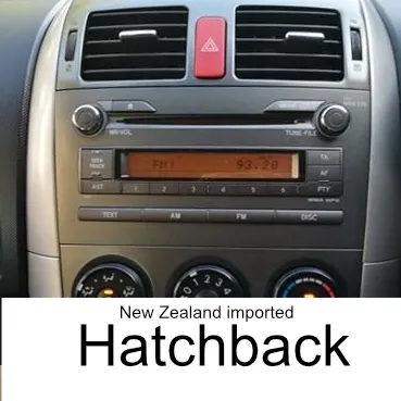 Toyota Corolla 2007-2011 dash