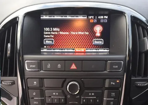 Opel Astra 2012-2013 AS dash