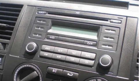 Volkswagen Transporter T5 2004-2010 dash