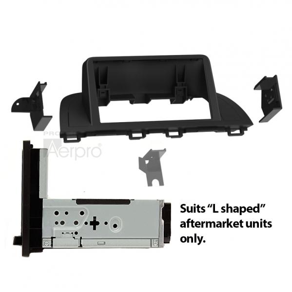 2013 mazda 3 double online din dash kit