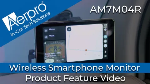 Embedded thumbnail for Aerpro AM7M04R - Wireless Smartphone Monitor - Product Feature Video