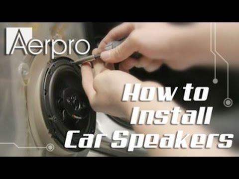 Embedded thumbnail for How to install car speakers
