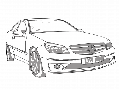 Mercedes CLC 2008-2011 CL203