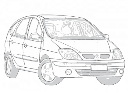Absoluut bros Afslachten Renault Scenic 2001-2004(MY03) | Aerpro